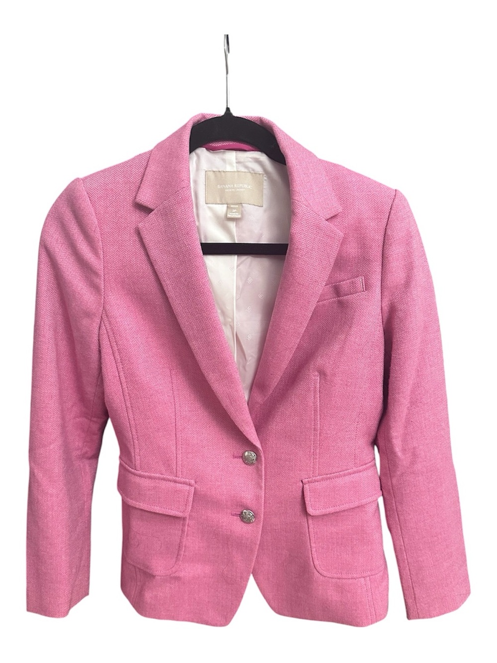 Banana Republic Pink Tailored Women's Blazer
